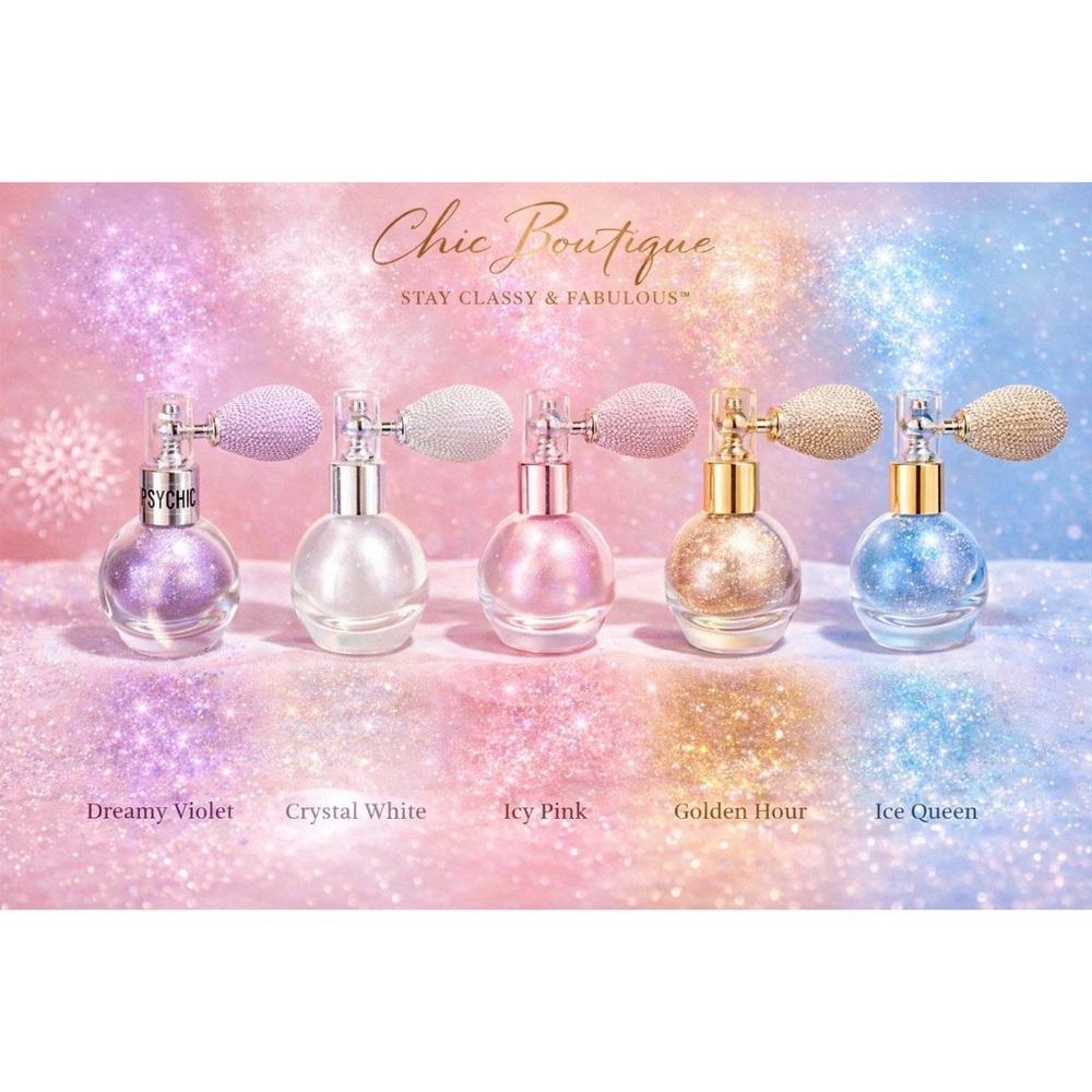 Classy, Fabulous & Glowing Glitter Spray